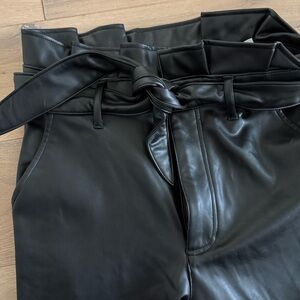 Abercrombie and Fitch 
NWT Faux leather Pant